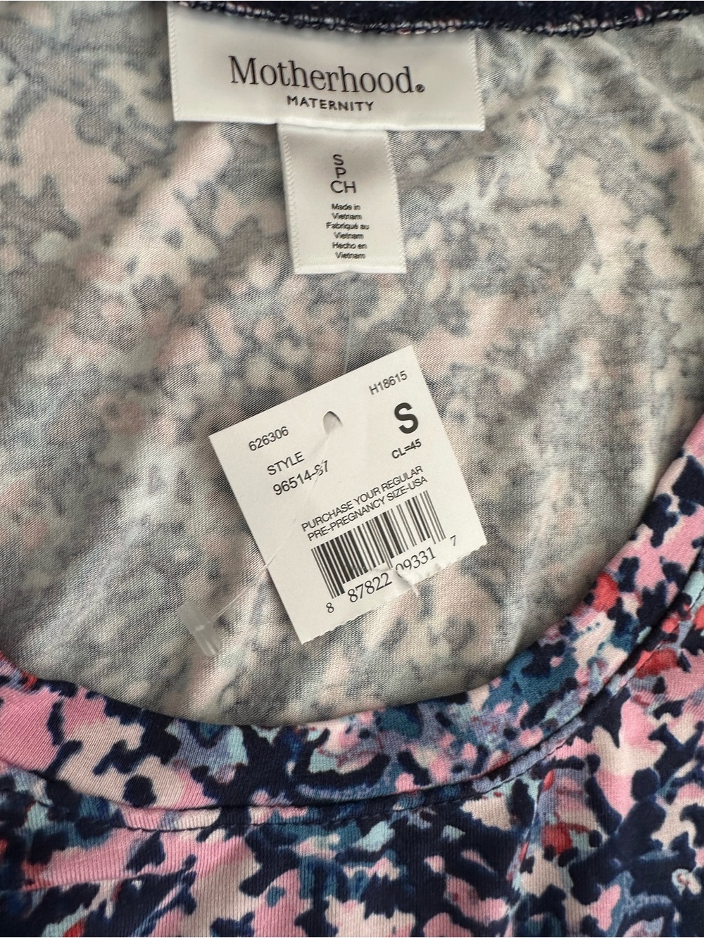 Motherhood Maternity Bundle Of 2 NWT Ruched Short Sleeves Midi Dresses Small - Picture 4 of 7